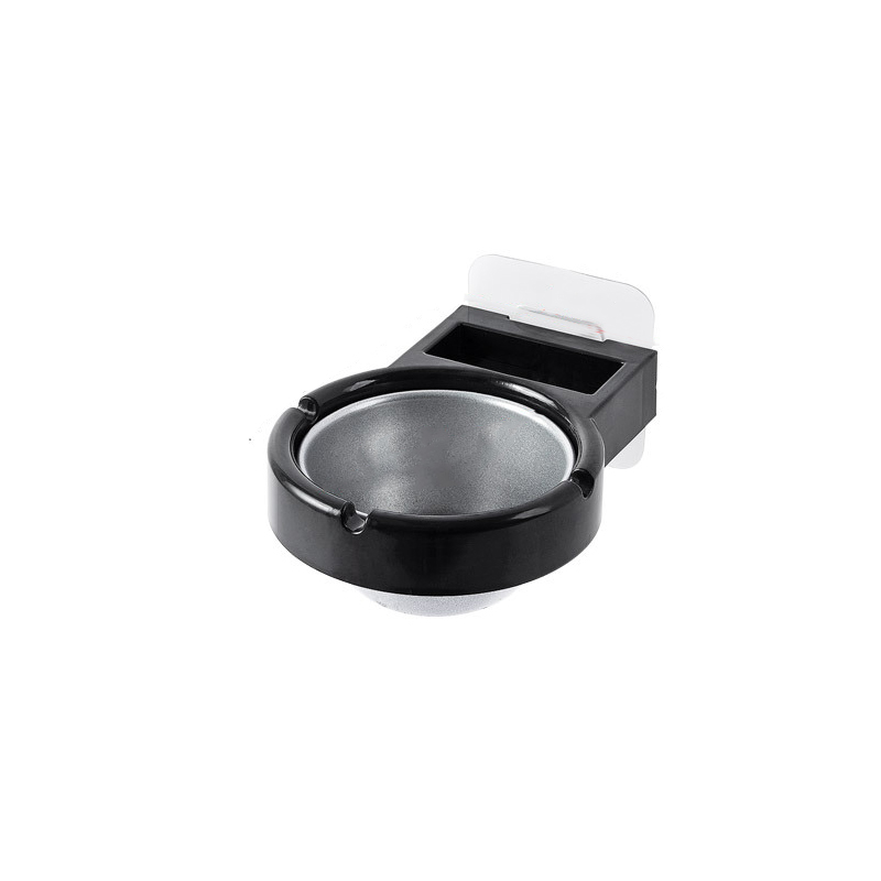 1pc Portable ashtray wall stainless steel pocket smoke holders Storage Cup for toilet Home Office Cigarette Tools case