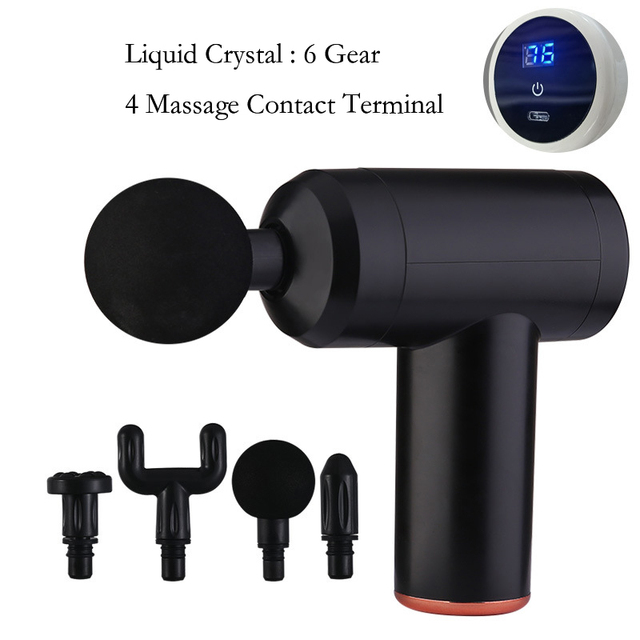Portable Massage Gun Muscle Relax Electric Massager For Body Neck Back Deep Tissue Muscle Relaxation Therapy Gun For Fitness