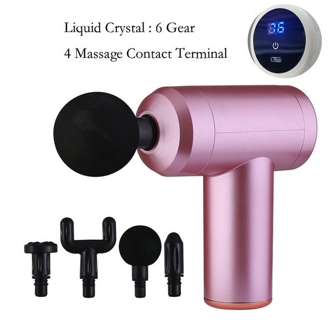 Portable Massage Gun Muscle Relax Electric Massager For Body Neck Back Deep Tissue Muscle Relaxation Therapy Gun For Fitness