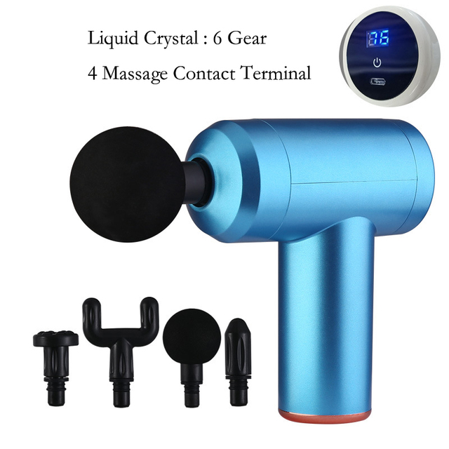 Portable Massage Gun Muscle Relax Electric Massager For Body Neck Back Deep Tissue Muscle Relaxation Therapy Gun For Fitness