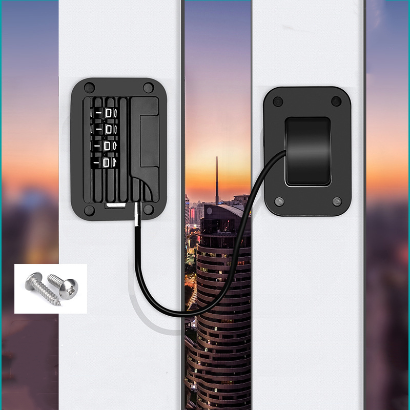 Child Protection Window Lock Baby Cabinet Door Lock Refrigerator Lock High-rise Anti-falling Building Safety Code Lock