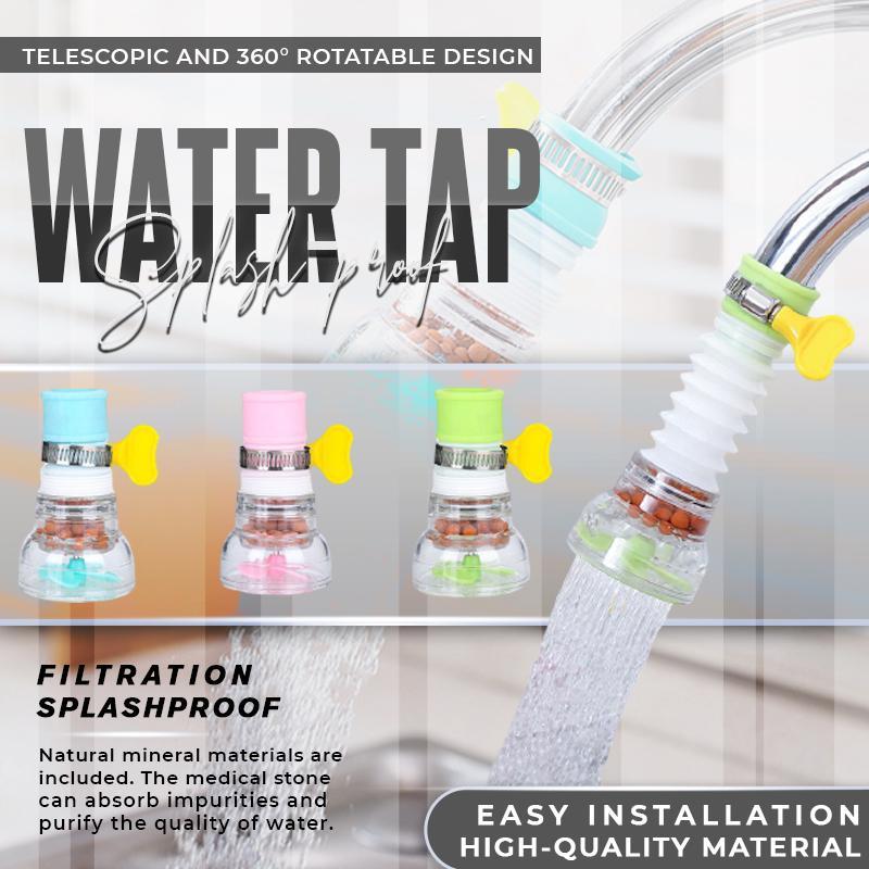 360 Degree Rotating Filter Splash-proof Faucet Shower Kitchen Water Filter Non-toxic Faucet Nozzle Universal Joint Faucet Filter