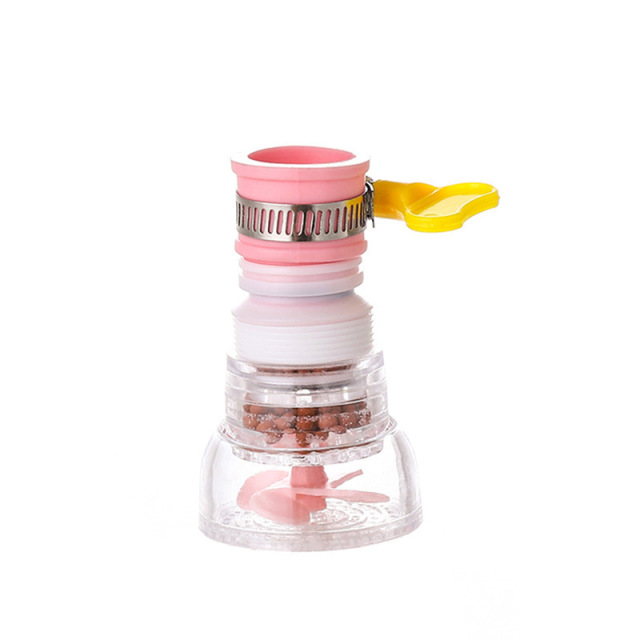360 Degree Rotating Filter Splash-proof Faucet Shower Kitchen Water Filter Non-toxic Faucet Nozzle Universal Joint Faucet Filter
