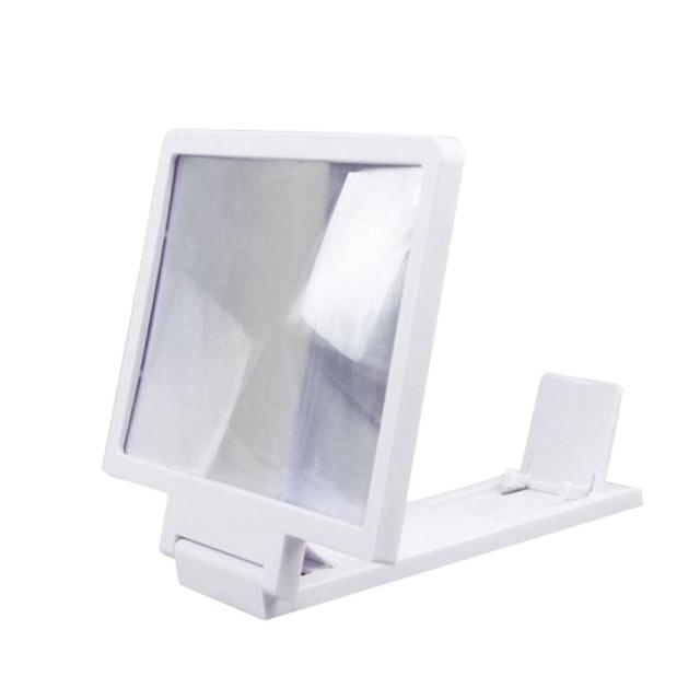 3D Mobile Phone Screen Magnifier HD Amplifying Stand Folding Smartphone Holder Magnifying Glass Smartphone Holder