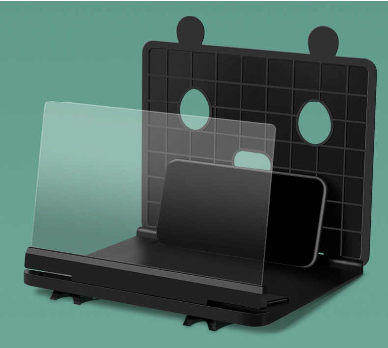 3D Mobile Phone Screen Magnifier HD Video Amplifier Stand Bracket Foldable Phones Screen Magnifying Glass Phone Accessories 2022