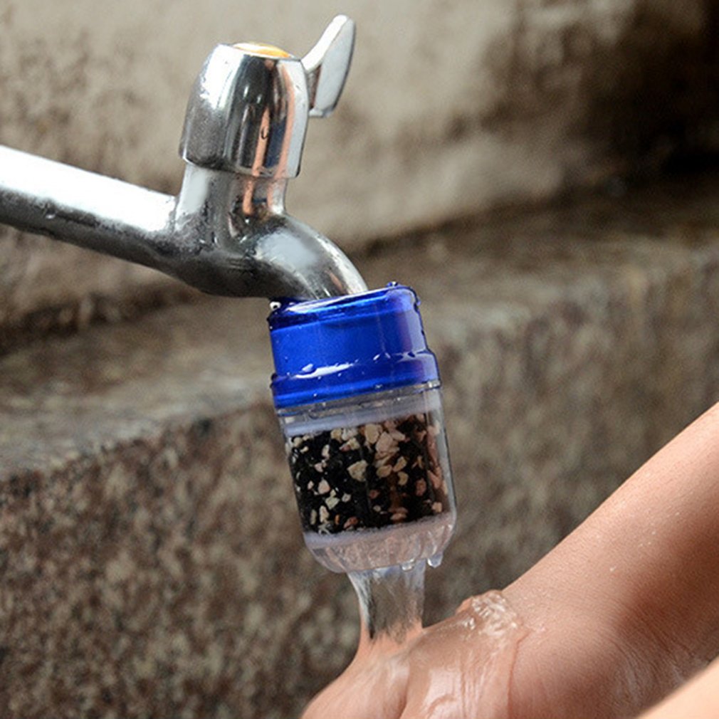 Universal Activated Carbon Charcoal Tap Water Purifier Kitchen Faucet Water Filter Home Hotel Health Care Tool