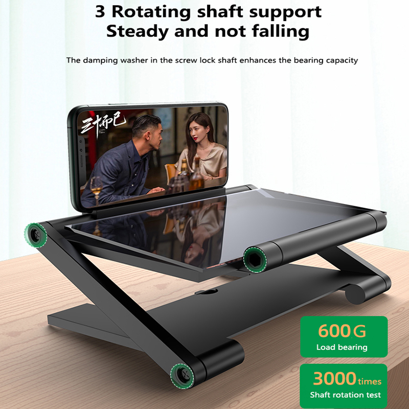 HD Mobile Phone Screen Magnifying Glass Lifting Bracket Ultra-clear Anti-blue 3D Video Amplifier Zoom Screen Free Hands