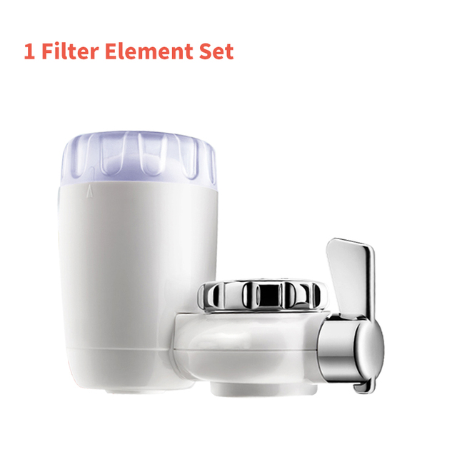 Tap Water Purifier Water Filter Kitchen Faucet Washable Ceramic Percolator Water Cleaner Remove Impurities Bacteria Rust