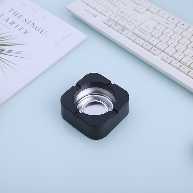 Ashtray For Home Smoking Weed Accessories Desk Cigarettes Tobacco Office Car Creative Ashtrays Gift For Boyfriend Cigar Ash Tray