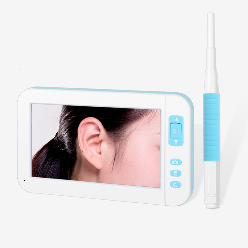 Otoscope Endoscope Camera 5.5MM Len 1080P Diagnostic Kit Ear Spoon Cleaning HD Screen Mini Ear Protector Picker Tool Health Care
