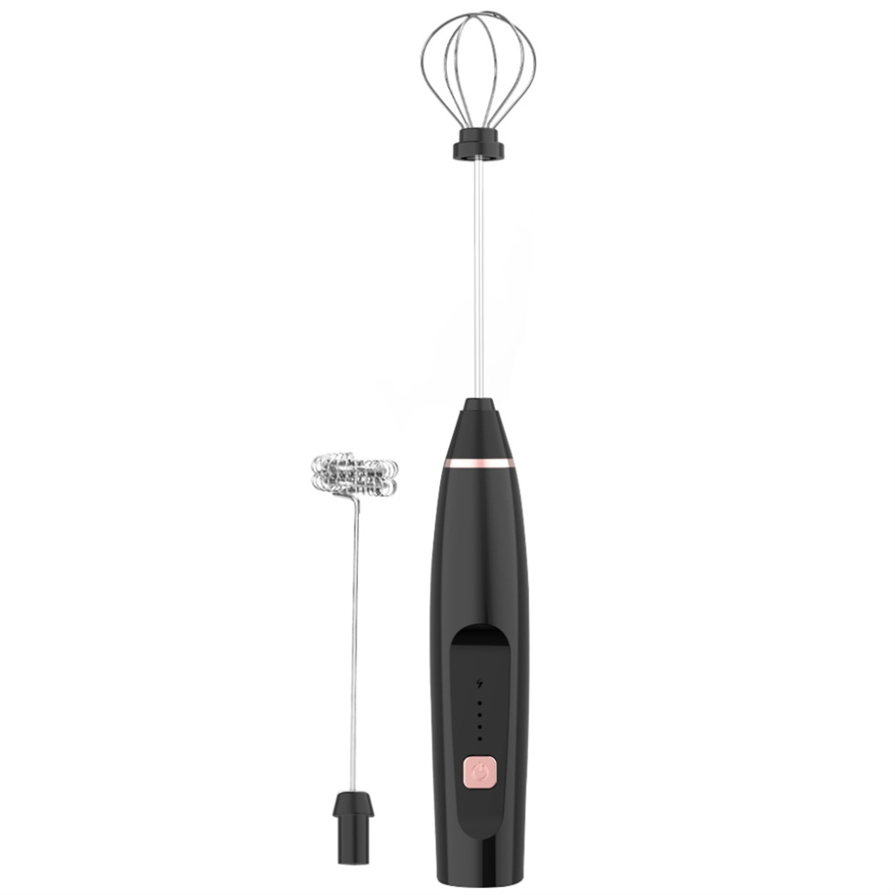 Kitchen Dining room appliances Mini Electric Milk Frother Stainless Steel Kitchen Whisk Creative Coffee Milk Whisk Automatic Milk Powder Mixer Household