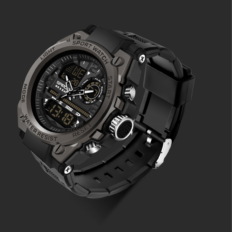 Sports Men's Watches  Military Quartz Watch Men Waterproof  Shock Clock