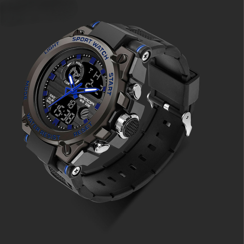 Sports Men's Watches  Military Quartz Watch Men Waterproof  Shock Clock
