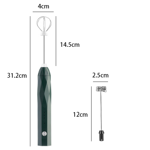 Kitchen Dining room appliances Mini Portable Electric Milk Frother Egg Beater 304Stainless Coffee Frothing Wand Milk Drink Egg Tool Stirrer Kitchen Accessories