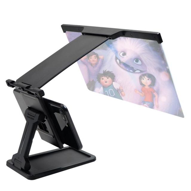 12 Inch Mobile Phone Screen Amplifier For IPad Movie Folding Shading 3D Screen Mobile Phone Amplifier Magnifier Cellphone Holder