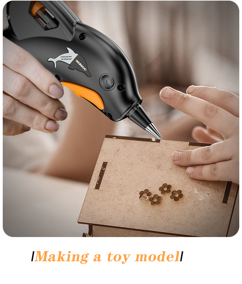 Hot Glue Gun 90W High Temperature Glue Gun for DIY Crafts, Projects, Fast Home Repairs Creative Arts