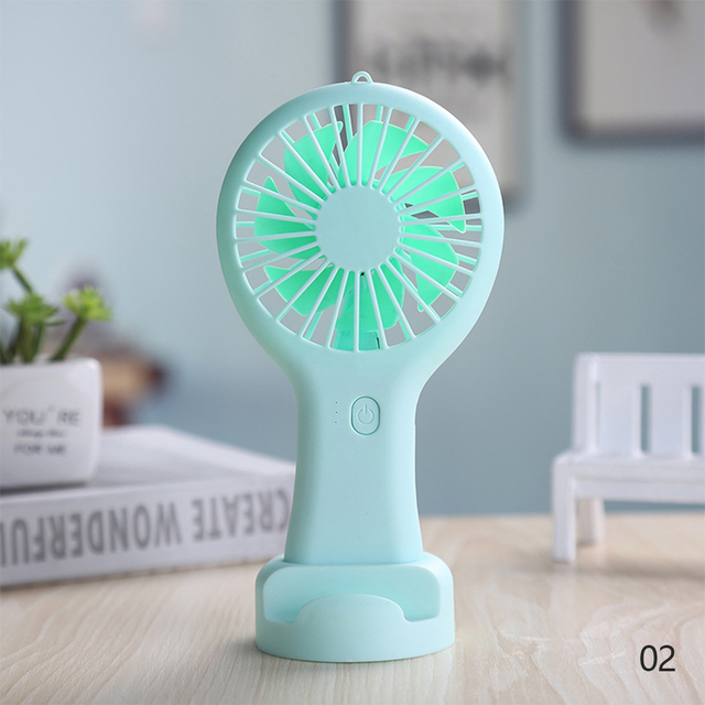 USB Mini Wind Power Handheld Fan Convenient And Ultra-quiet Fan High Quality Portable Student Office Cute Small Cooling Fans