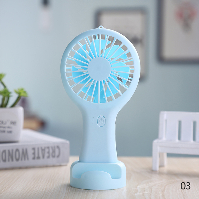 USB Mini Wind Power Handheld Fan Convenient And Ultra-quiet Fan High Quality Portable Student Office Cute Small Cooling Fans