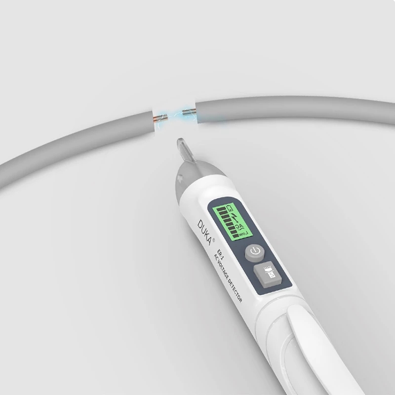 Non-Contact Voltage Detector Indicator Smart Test Pencil Live/phase Wire Breakpoint NCV Continuity Tester