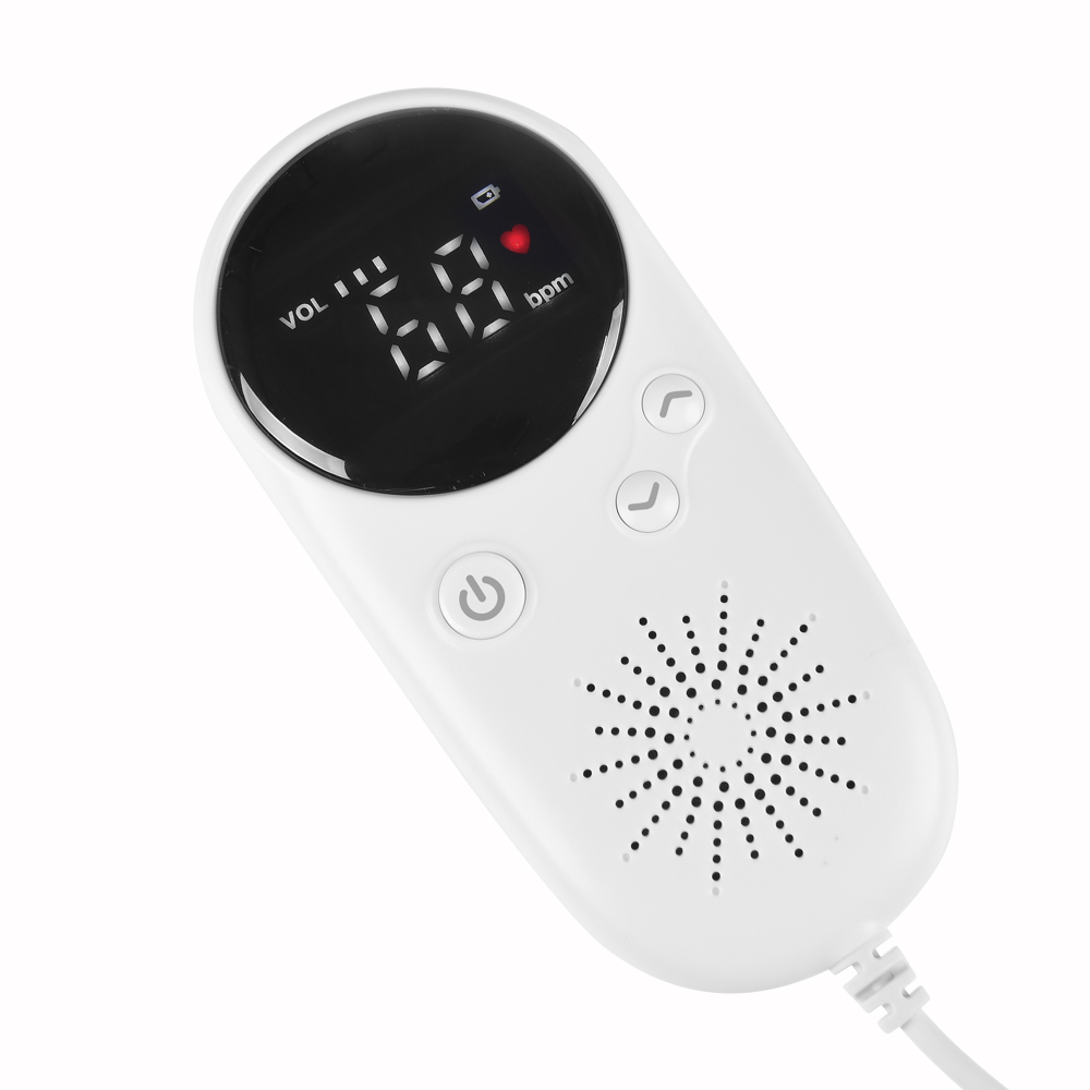 Household Fetal Doppler Baby Prenatal Heart Monitor LCD Display Fetus-voice Meter Pregnant Woman Daily Care Product
