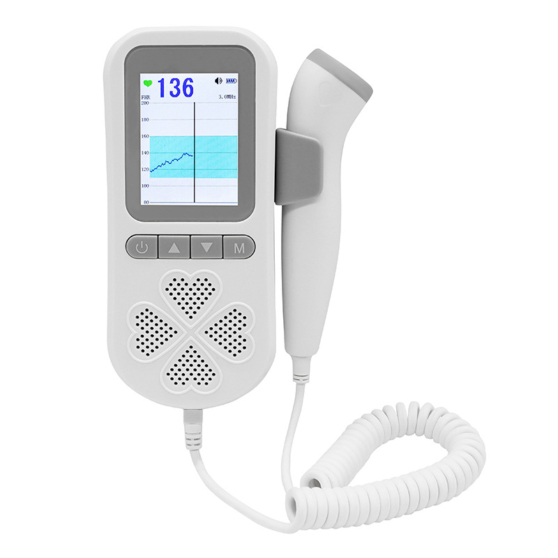 Fetal Probe Ultra Sound Handheld Maternal Prenatal Ultrasound Machine Baby Heartbeat Monitor Doppler