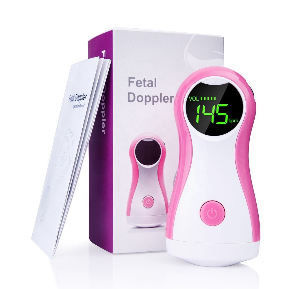 Monitoring Baby Activity Instrument Household Prenatal Baby Heart Rate Checking Detector Fetal Doppler For Mothers