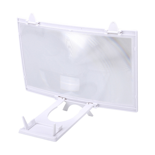 Folding Mobile Phone Video Screen Amplifier 12'' 3D HD Magnifier Stand Bracket Mobile Phone Screen Amplifier Accessories
