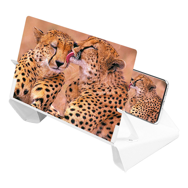 HD 3D Video Magnifier Glass 12-inch Mobile Phone Accessories Cellphone Grip Holder Stand Screen Amplifier Drop Shipping