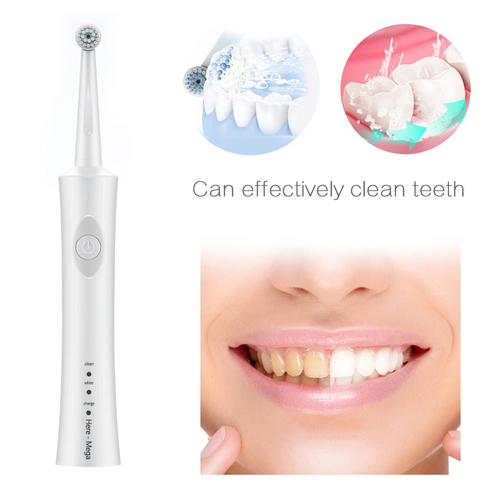 Rotary Electric Toothbrush Wireless Rechargeable Child toothbrush round brush head ipx7 Waterproof kids toothbrush non sonic