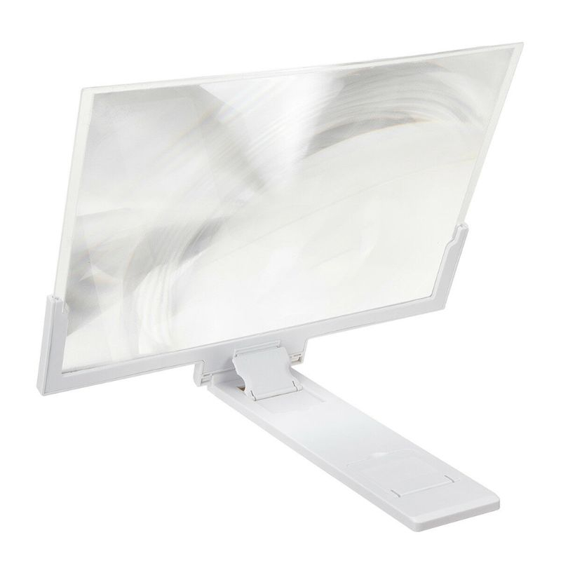 Mik 14 Inch 3D High Definition Folding Video Screen Amplifier Phone Magnifier Smart Cellphone Stand Holder Bracket