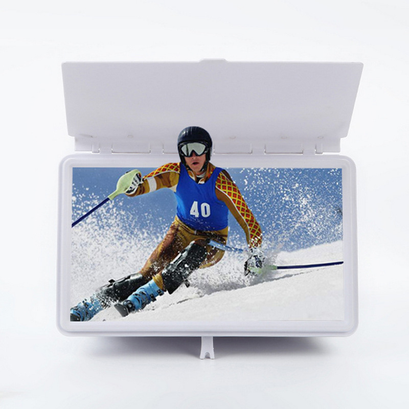 3D Mobile Phone Screen Magnifier Stereoscopic HD Amplifying Stand Movie Video Desktop Smartphone Amplifier Universal Amplifier