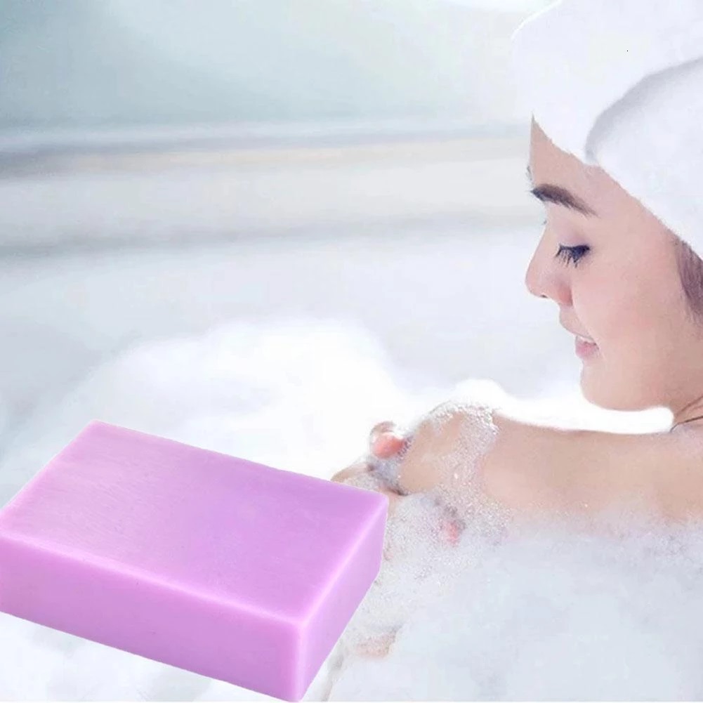 Lavender Soap Moisturizing Cleansing Gentle Bath Oil Control Soap for Bathroom Body Clean Fragrance Women Soaps Home Household W