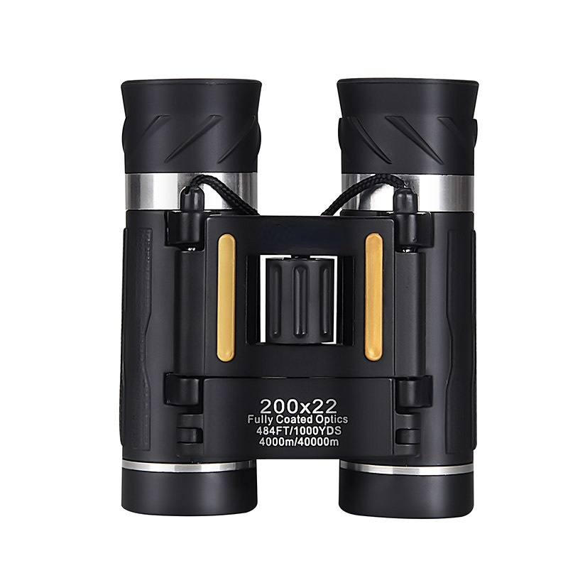 200X22 Upgrade Professional HD Binoculars 40000m Phone Telescope High Magnification BAK4 Micro Telescope for Camping