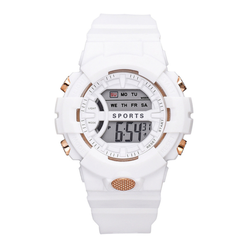 Fashion Electronic Watches Women Men Digital Sports for Kids Student Waterproof Watch