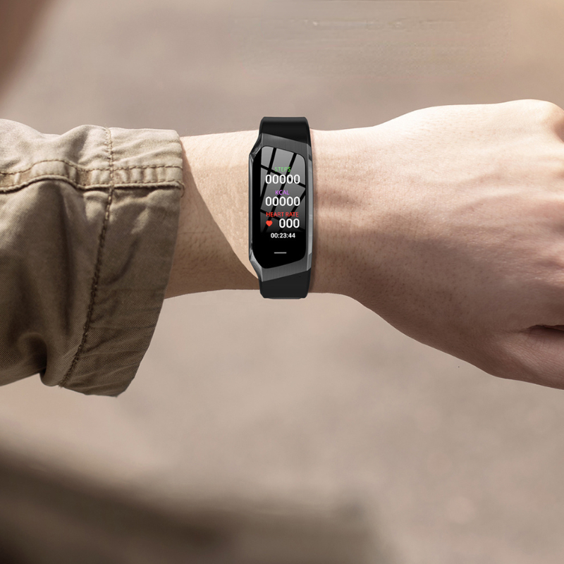 Men Smart Watch Waterproof Blood Pressure Monitoring Step Count Fitness Clock WristWatches