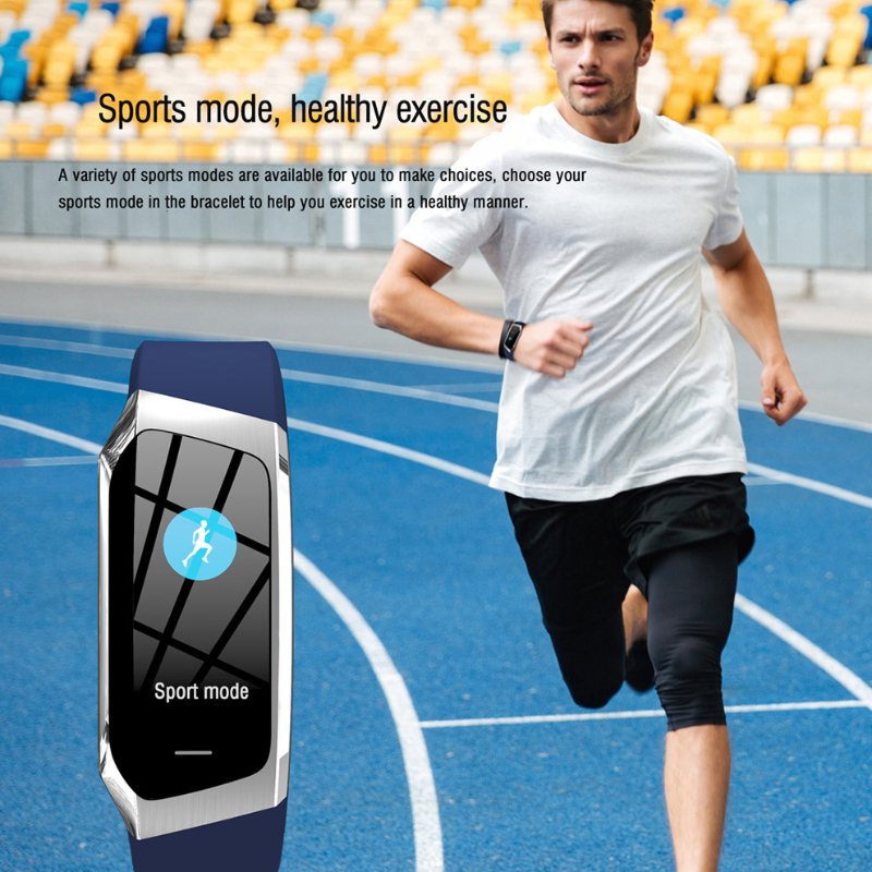 Men Smart Watch Waterproof Blood Pressure Monitoring Step Count Fitness Clock WristWatches