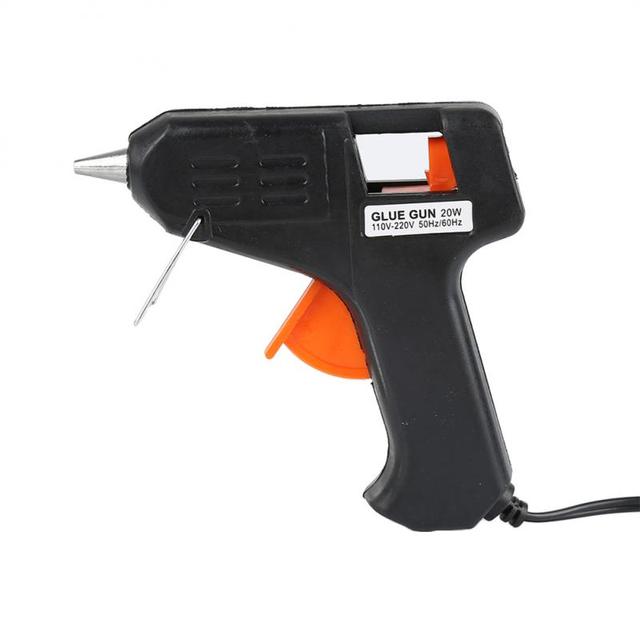 20W Hot Glue Gun Mini Industrial Hot silicone gun High Temp Heater Melt Repair Tool For 7mm Sticks DIY Craft Repair Tool