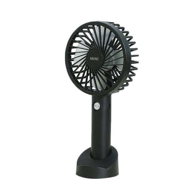 New Portable USB Rechargeable Fan Mini Handheld Air Cooling Fan Desktop Ventilation Fan With Base For Travel Outdoor Cooler