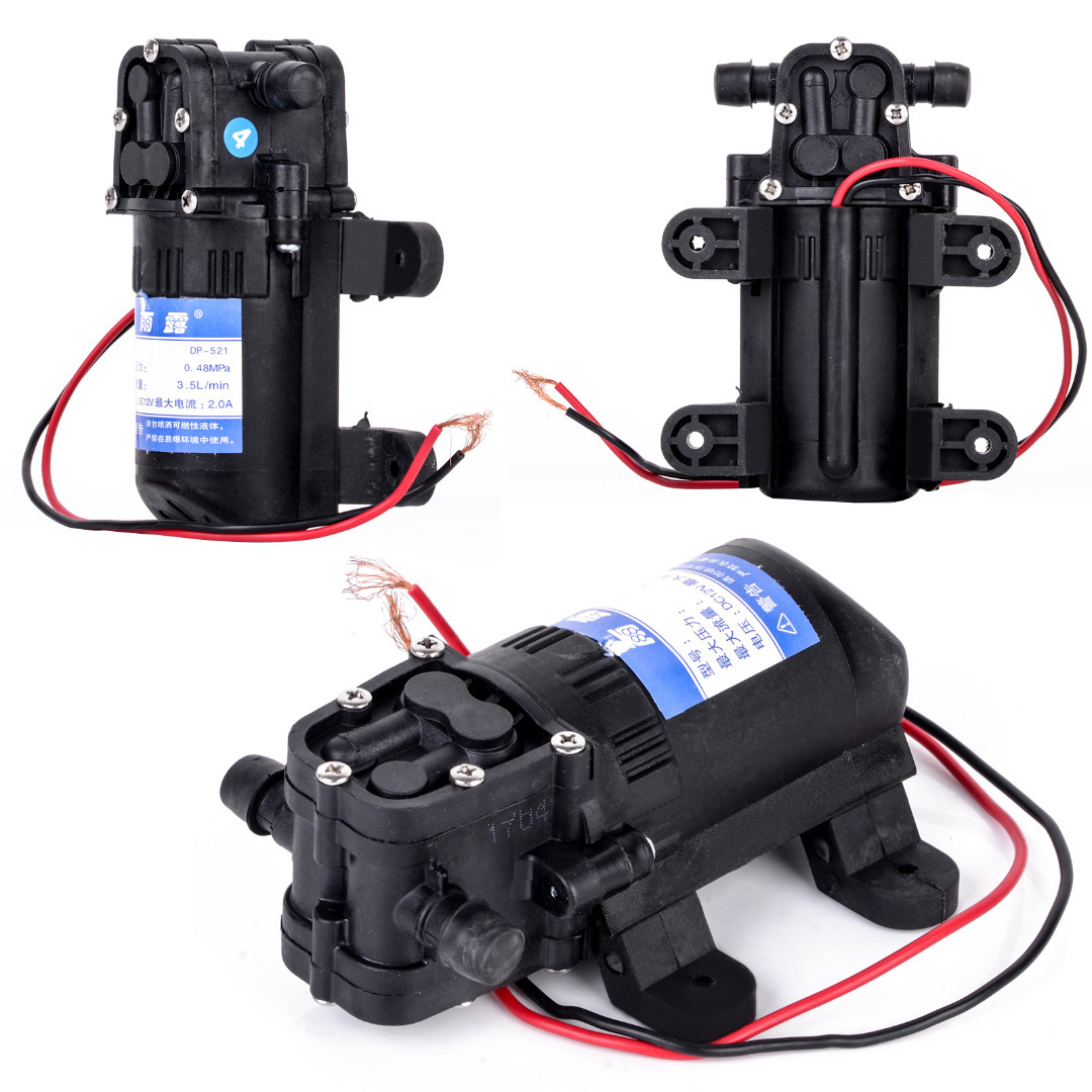 Water dispensers Agricultural Electric Water Pump Micro High Pressure Diaphragm Water Spray Car Wash