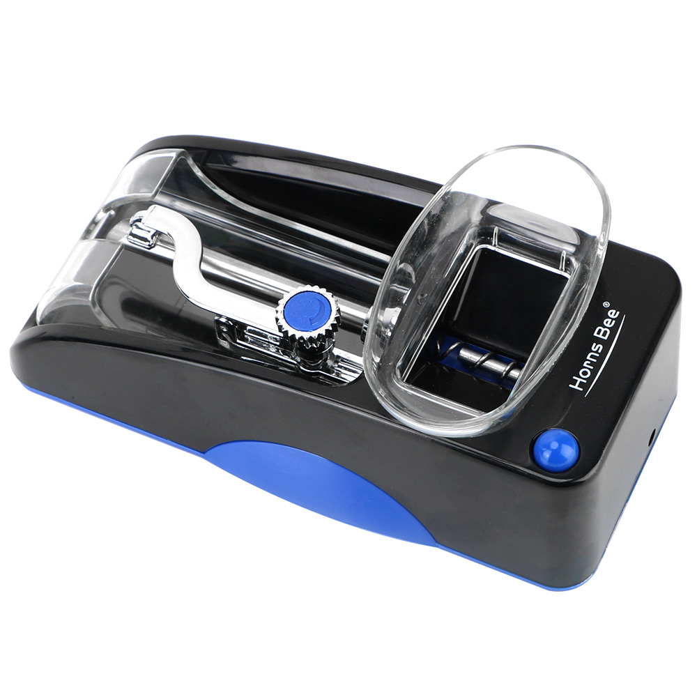 Kitchen Dining room appliances Automatic Cigarette Rolling Machine EU/US Plug Tobacco Filling Stuffing Winding Roller Wrapping Maker Electric DIY Smoking Tool