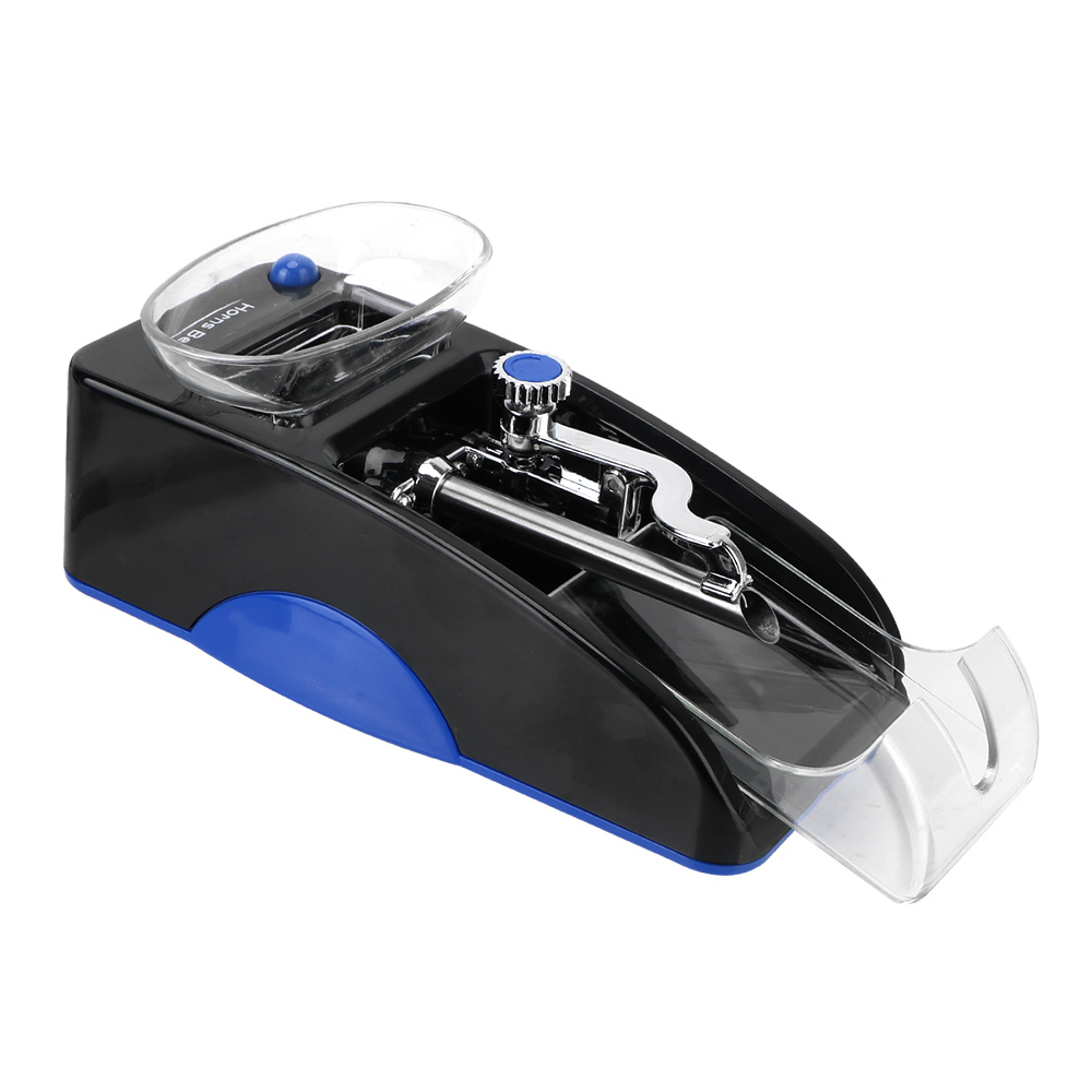 Kitchen Dining room appliances Automatic Cigarette Rolling Machine EU/US Plug Tobacco Filling Stuffing Winding Roller Wrapping Maker Electric DIY Smoking Tool