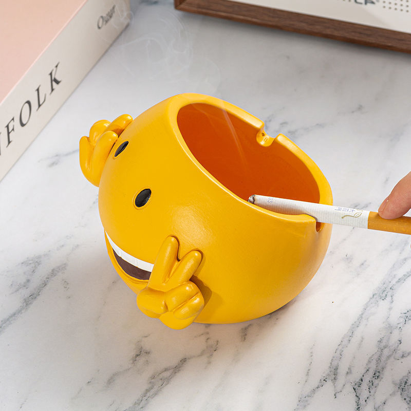Creative Ornament Expression Cute Ashtray Funny Ashtray