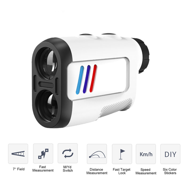 Laser Rangefinder Telescope for Hunting 600m Golf Rangefinder Speed 2 point height Distance meter