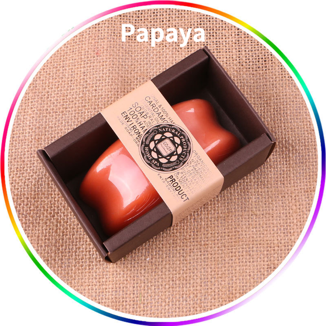 130g Goat Milk soap Essential Oil Soap Bamboo Charcoal soap Papaya soap Sandalwood Soap Honey Soap Lemon Soap Coffe Soap Lily