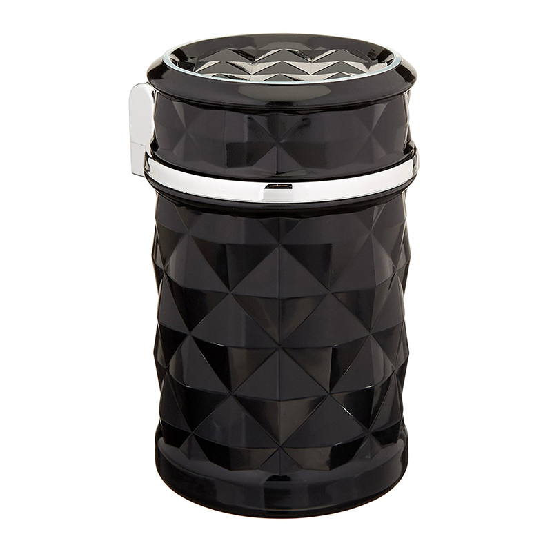 Car Accessories Portable LED Light Car Ashtray Universal Cigarette Cylinder Holder Car Styling
