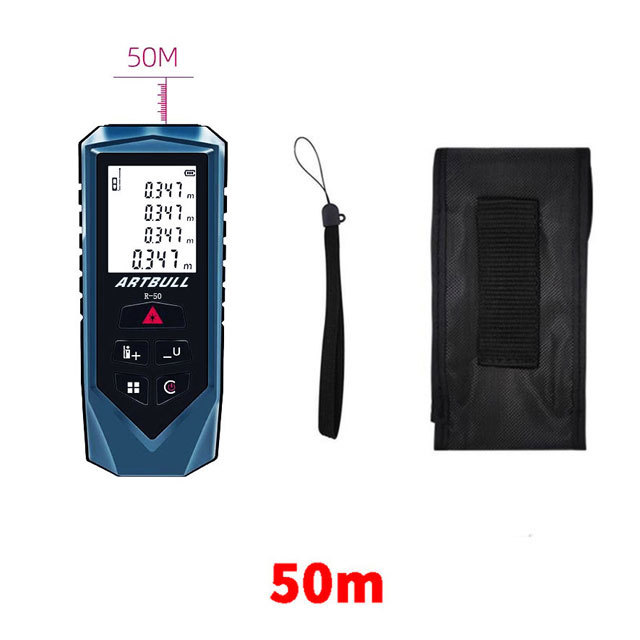 Laser Rangefinder 100m 50m Laser Distance Meter tape infrared Rangefinder Measurement digital tape Tool