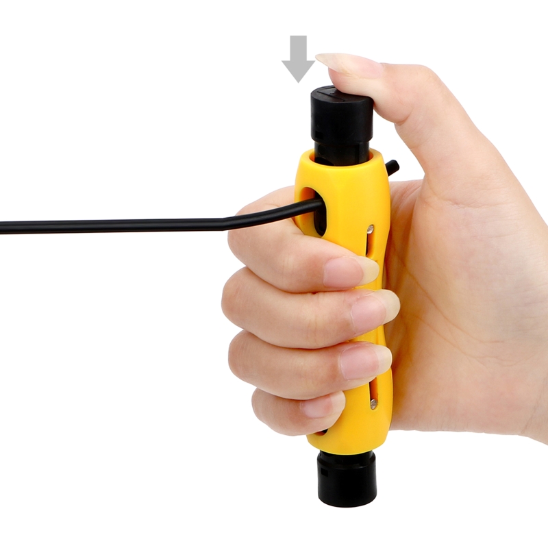 Coaxial Cable Wire Pen Cutter Stripper Hand Stripping Pliers Tool for  Electrician Repair Tool
