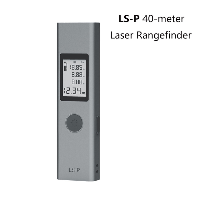 LS-P Laser Rangefinder 40m Mini Distance Meter Measuring Tools Portable Rechargeable Digital Laser Meter