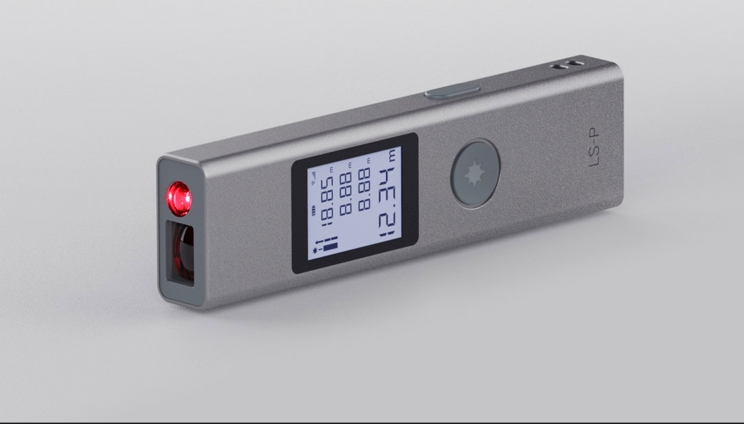 LS-P Laser Rangefinder 40m Mini Distance Meter Measuring Tools Portable Rechargeable Digital Laser Meter