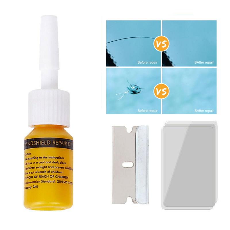 Car Windshield Cracked Repair Tool Nano Repair Liquid Auto Glass Scratch Crack Restore DIY Car Window Phone Screen Repair Kit